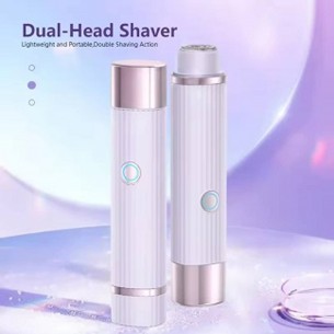 Depiladora con doble cabezal