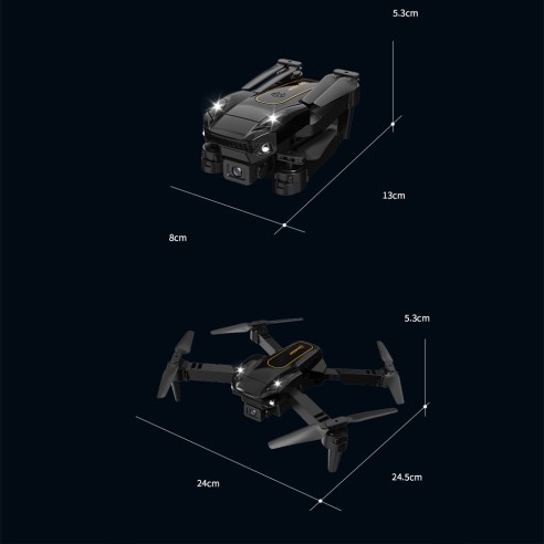 Drone com câmara grande angular