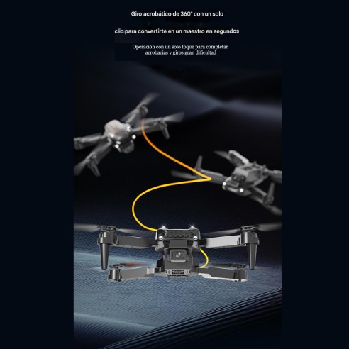 Drone com câmara grande angular