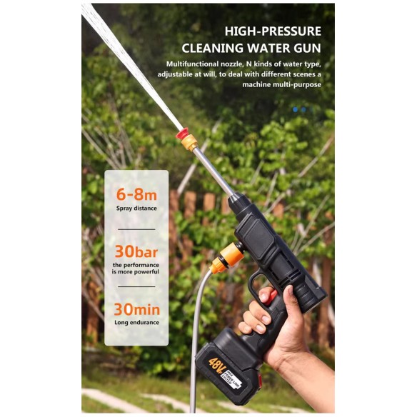 Pistola de pressão de lavagem