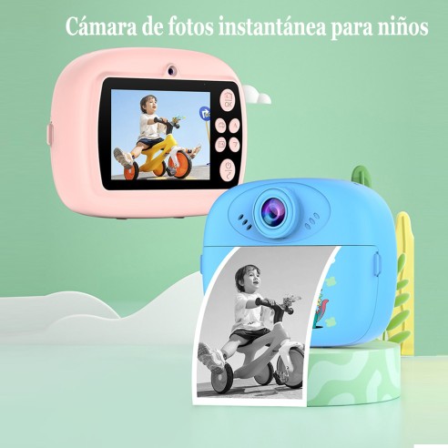 Cámara de fotos instantánea para niños