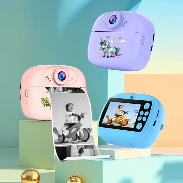Cámara de fotos instantánea para niños