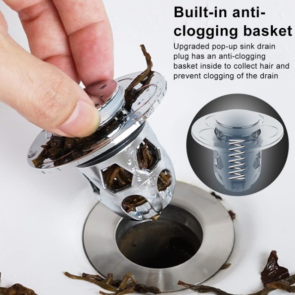 Tapón de dreanje para lavavo