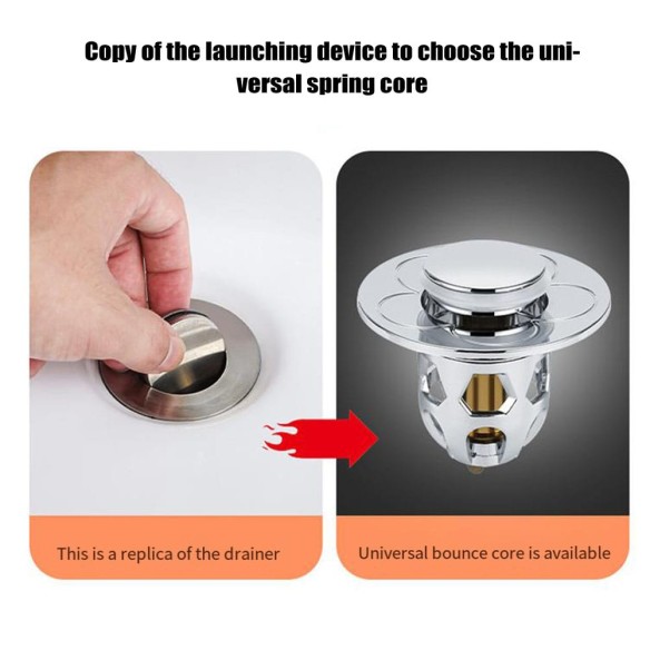 Tapón de dreanje para lavavo