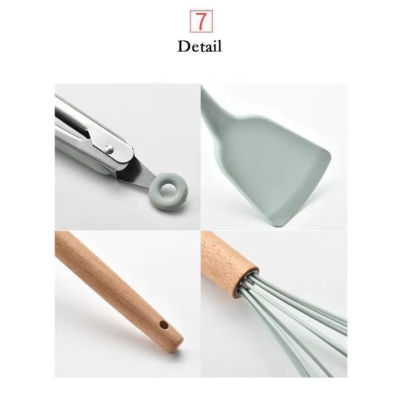 Set utensilios de cocina 12 en 1
