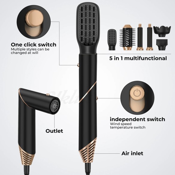 Secador de pelo plegable