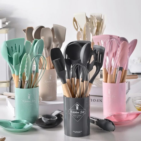 Set utensilios de cocina 12 en 1