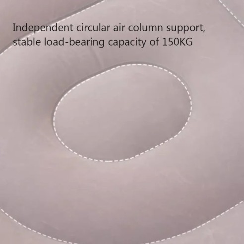 Sillon con reposapiés hinchable