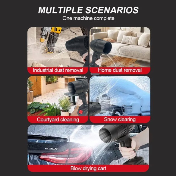 Soplador de Chorro Portátil Multifuncional