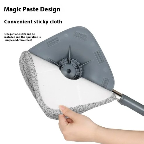 Mopa cuadrada giratoria con cubo de...