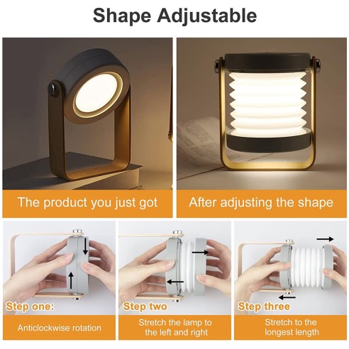 Luz  plegable con multifunción