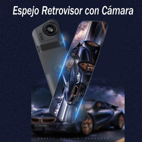 Espejo retrovisor con cámara