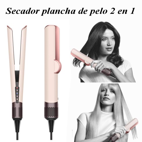 Secador plancha 2 en 1