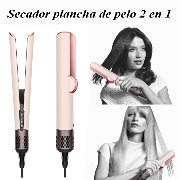 Secador plancha 2 en 1