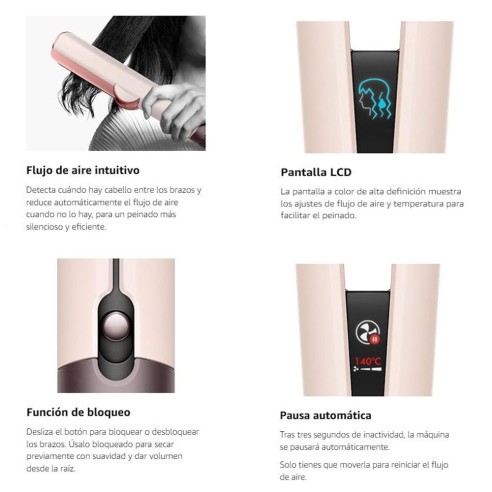Secador plancha 2 en 1