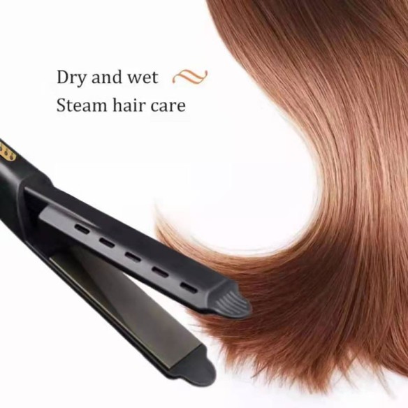 Plancha de pelo de vapor