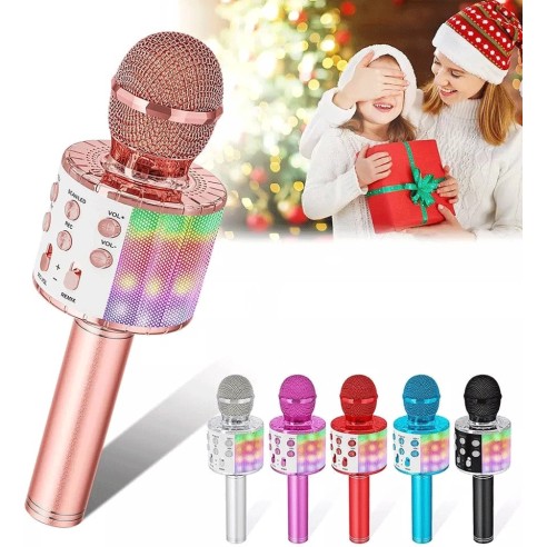 Micrófono Karaoke con luces Micrófono Karaoke con luces
