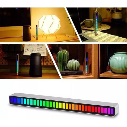 Tira led sem fio com controle de som Tira led sem fio com controle de som